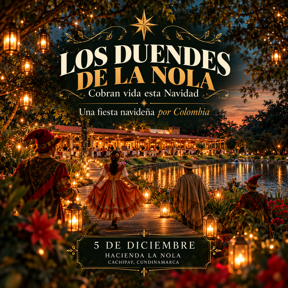 Una fiesta de navidad por Colombia