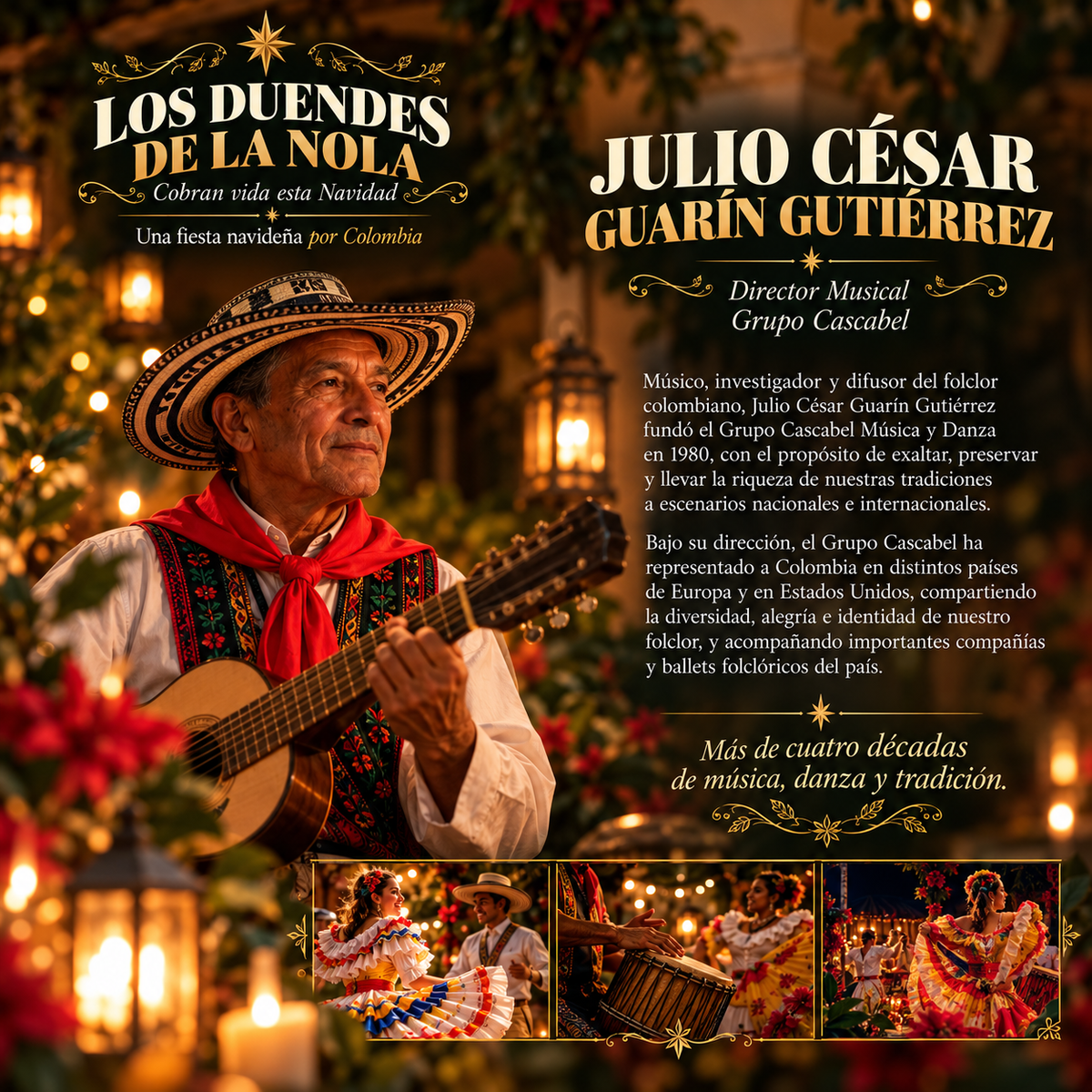 Una fiesta de navidad por Colombia